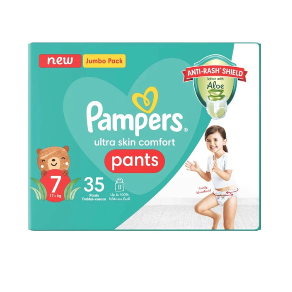 PAMPERS - Easy On Tape Diapers - XL|XXL|XXXL  (35 Pieces)