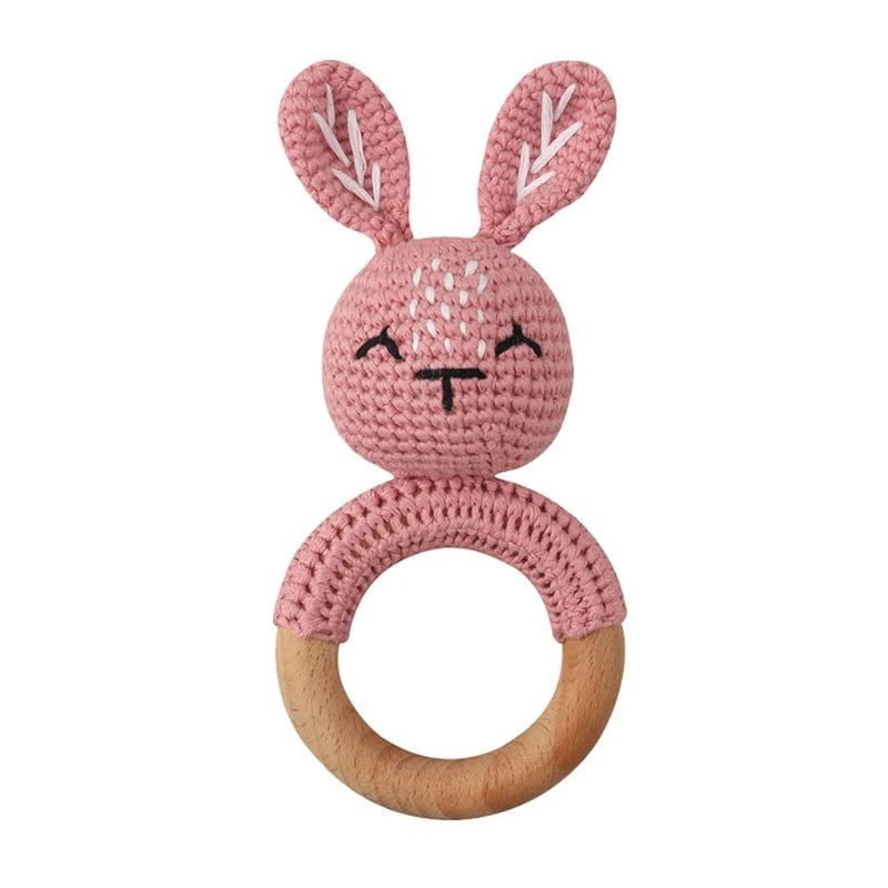 Baby Wooden Teether Ring