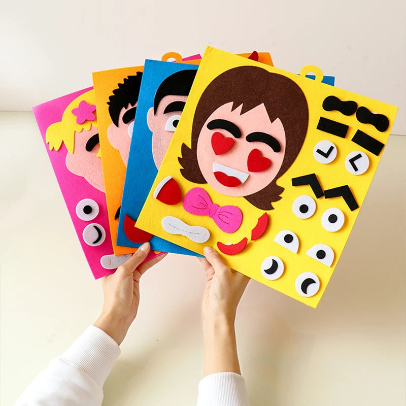 Montessori Children's Puzzle Felt Toy