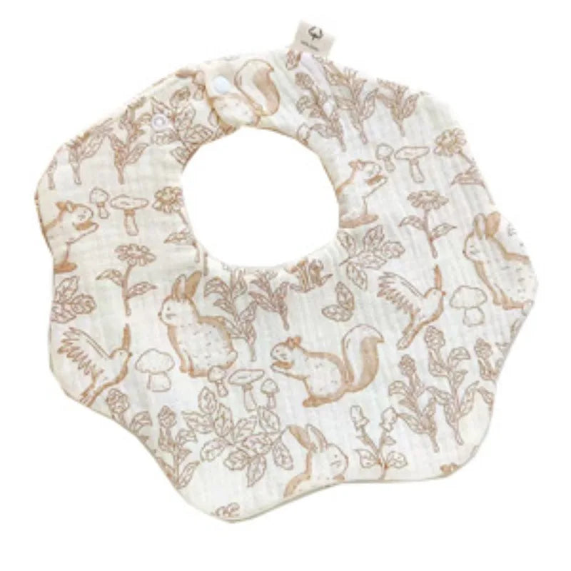 Minimalist Cotton Baby Bibs