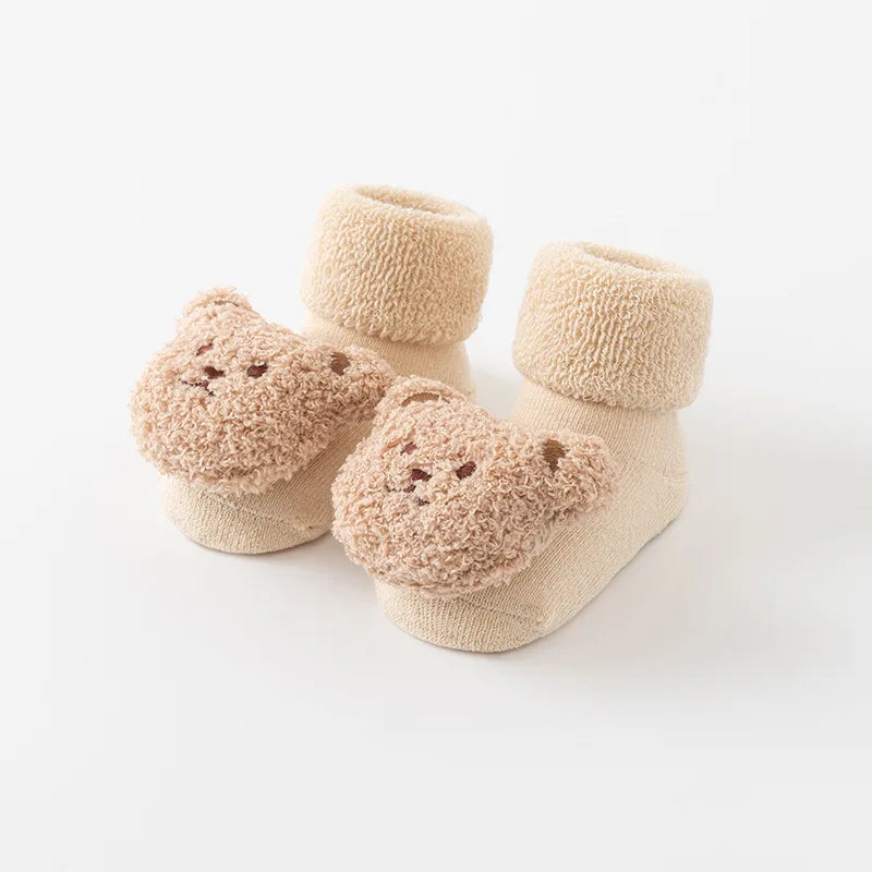 Baby Bear Sock Booties