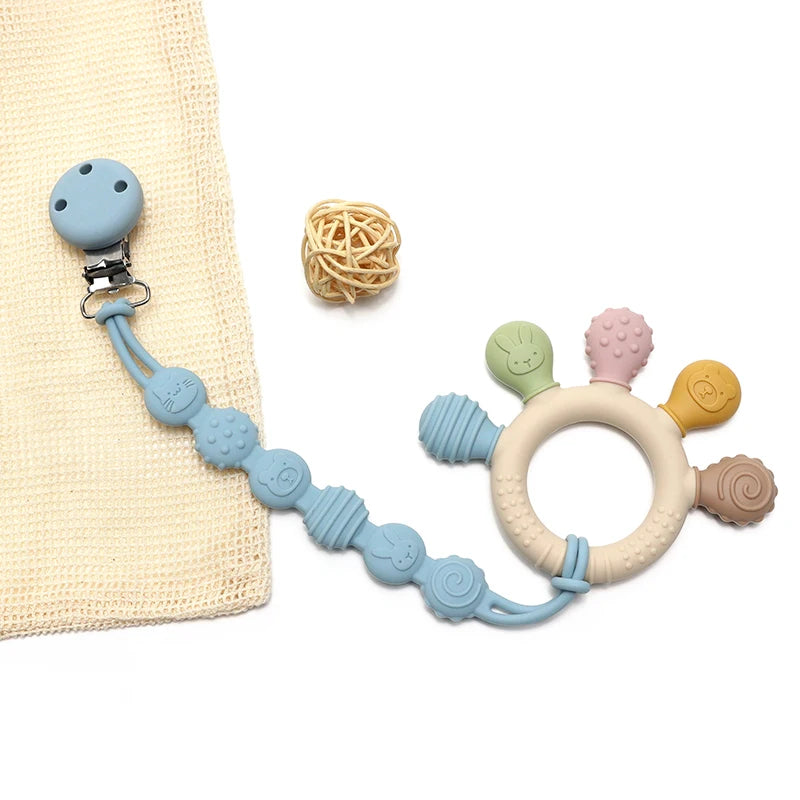 Modern Baby Silicone Teether