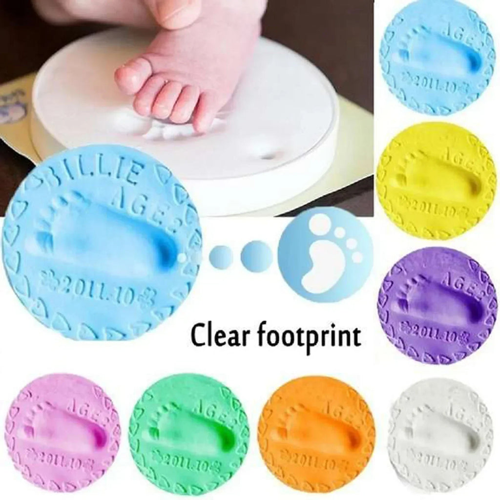 Baby Hand & Footprint Clay Kit – DIY 3D Keepsake & Growth Record