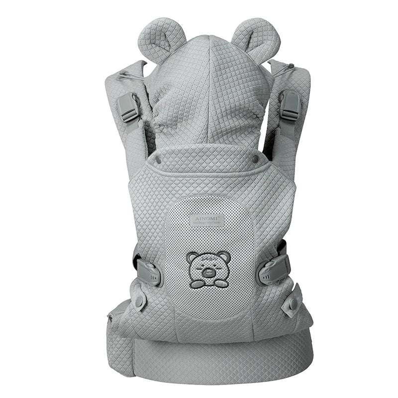CozyFit Baby Carrier with Hood & Animal Ears