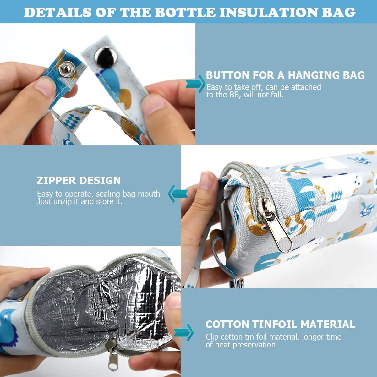 Insulated & Portable Bottle Holder