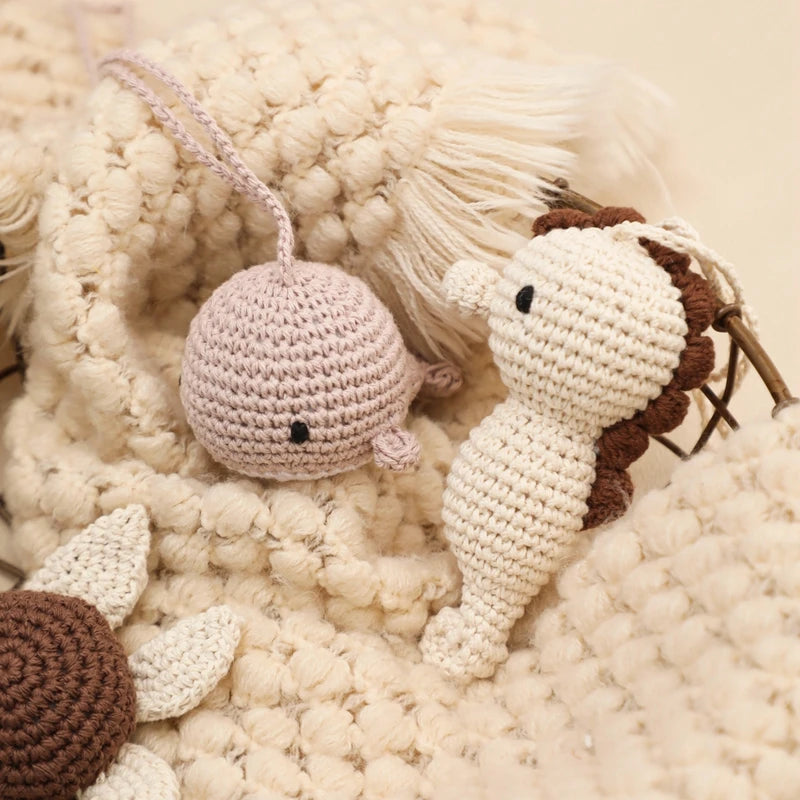 Crochet Rattle Baby Toy