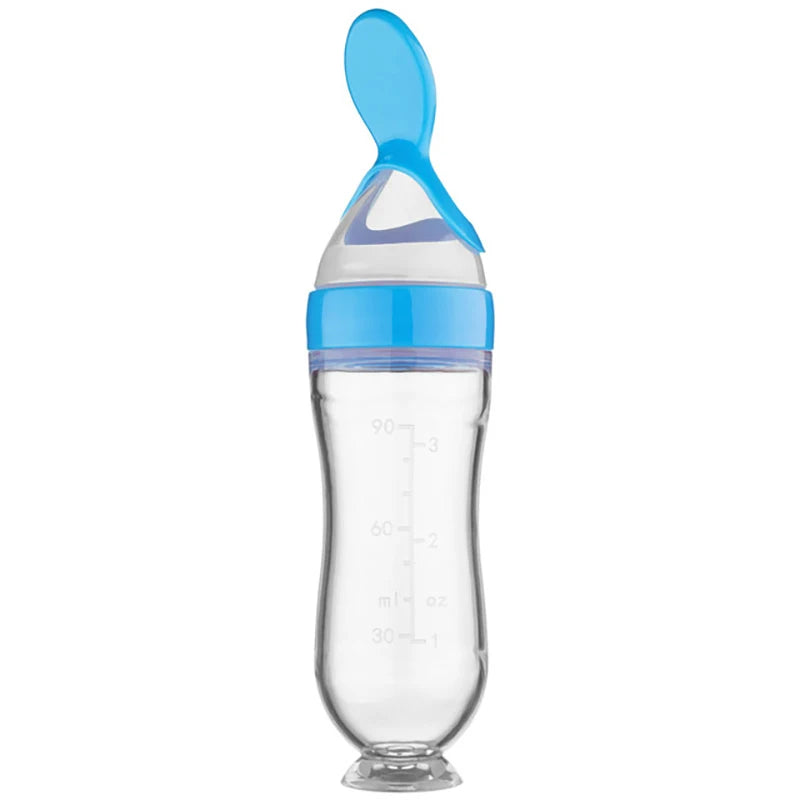 Baby Squeeze Bottle with Spoon