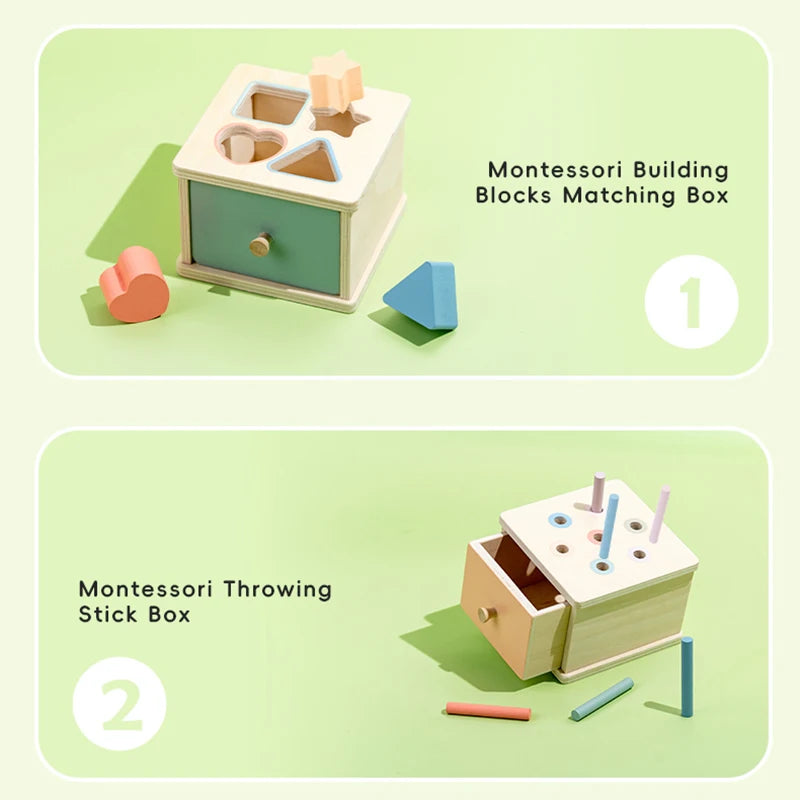 Baby Montessori Coin Box Toy