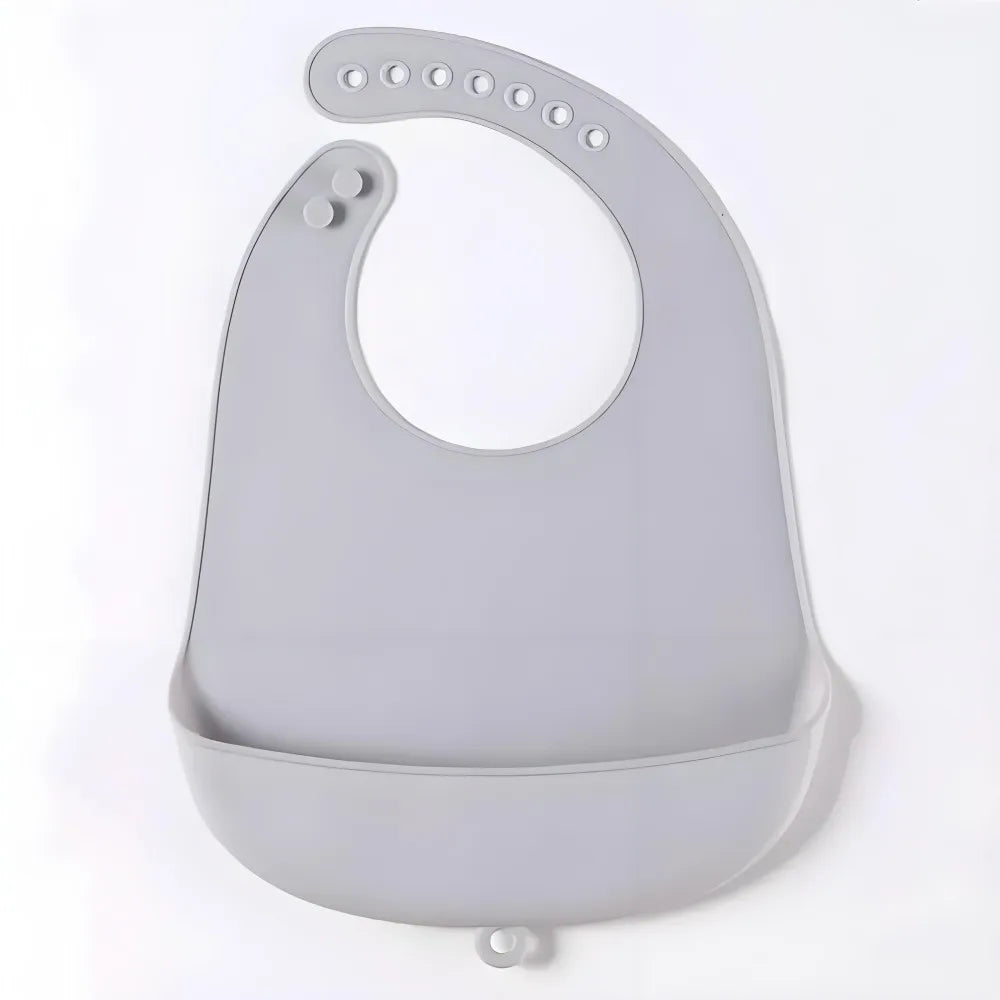 Adjustable Soft Silicone Bib