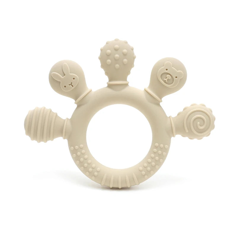 Modern Baby Silicone Teether