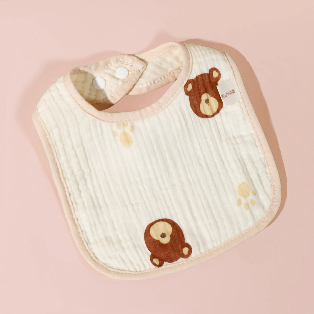MOONBIFFY Cotton Baby Bibs