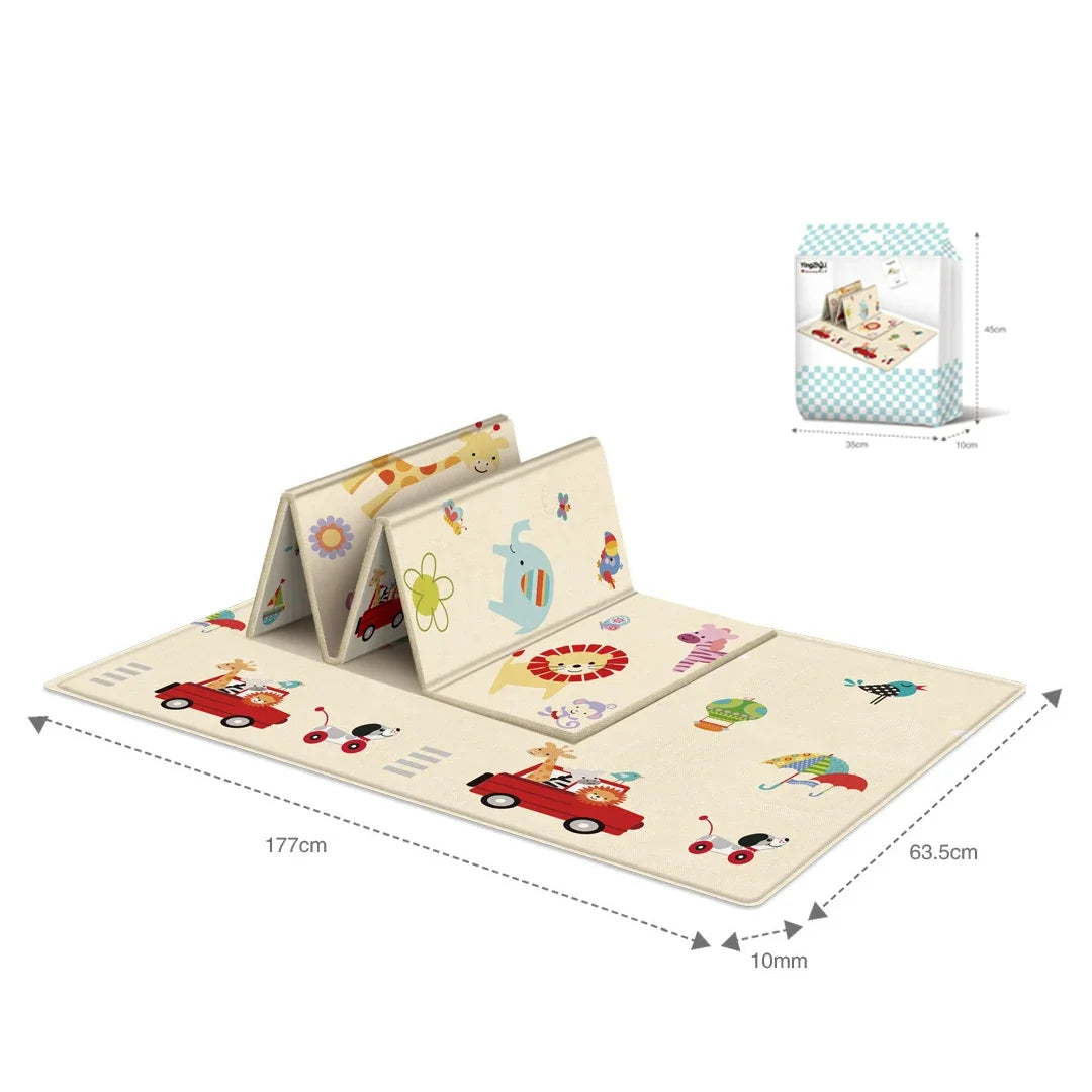 Foldable Portable Baby Play Mat – Double-Sided