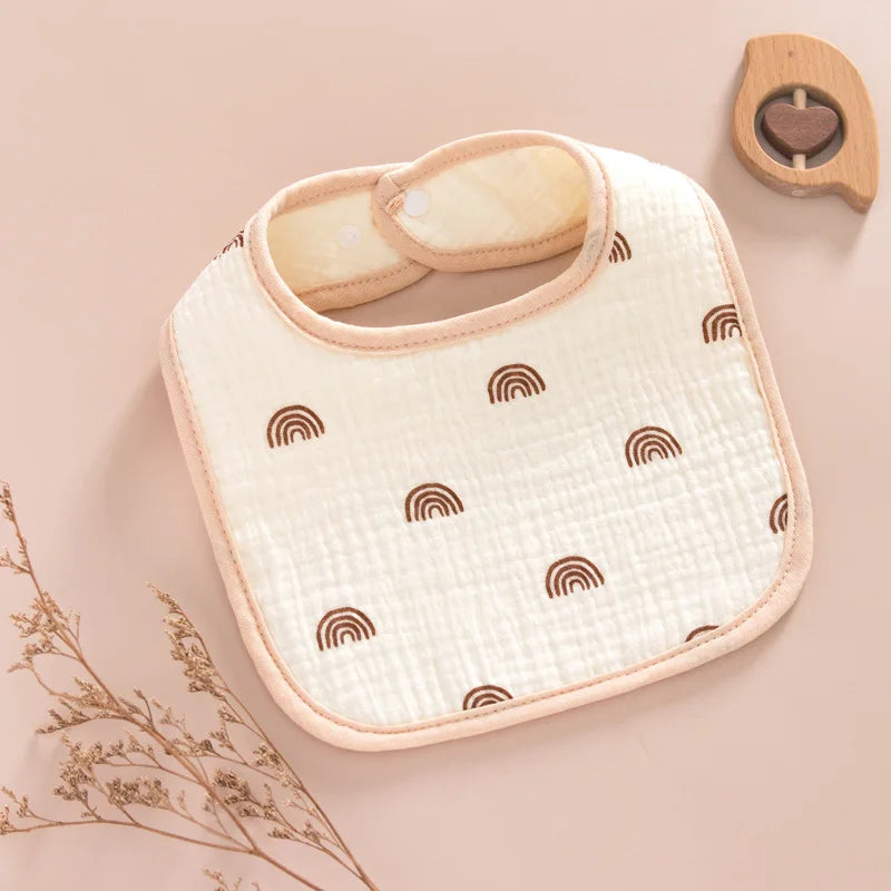 MOONBIFFY Cotton Baby Bibs