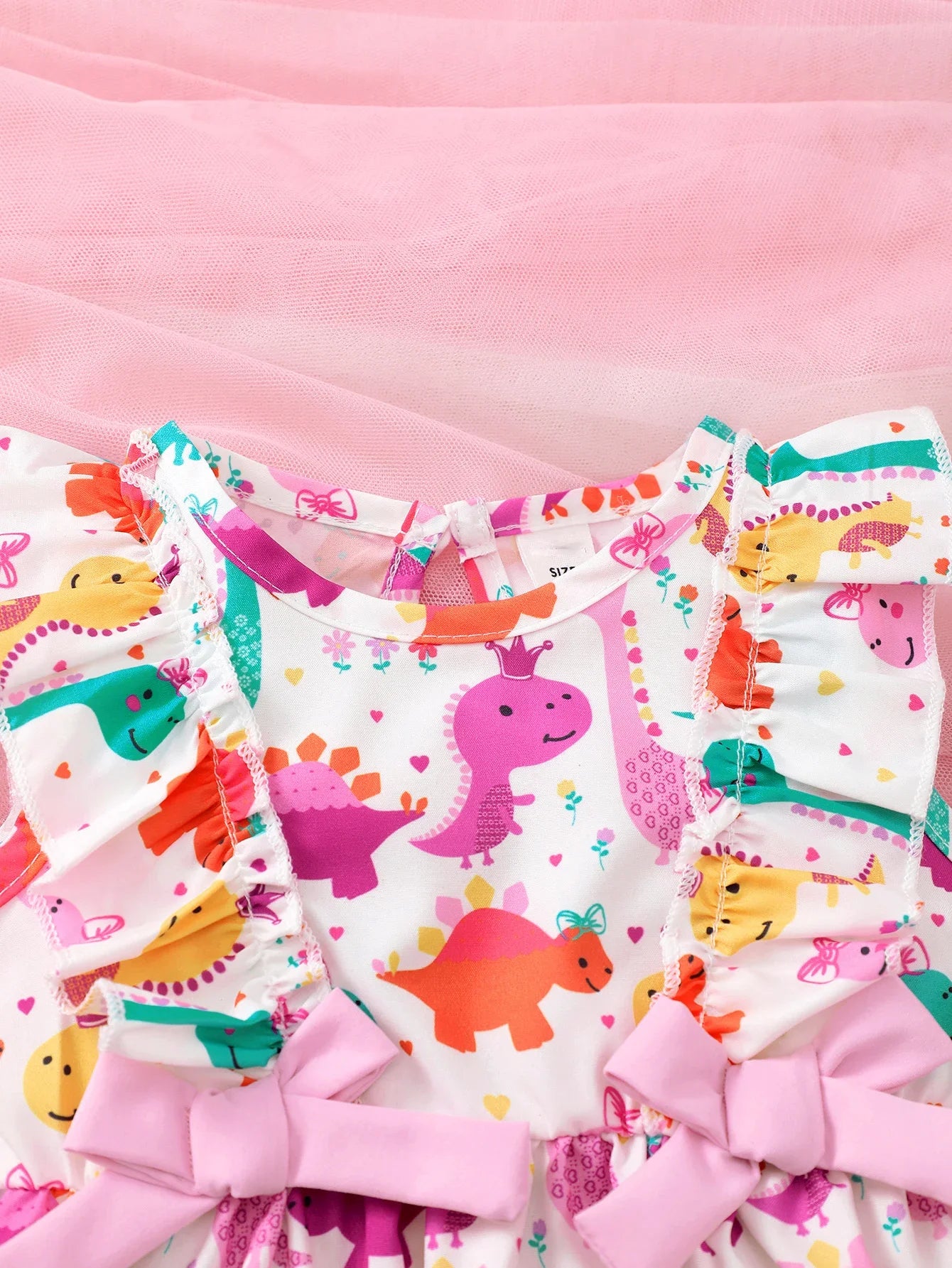 Mioglrie Baby Girls Summer Sleeveless Cartoon Dress