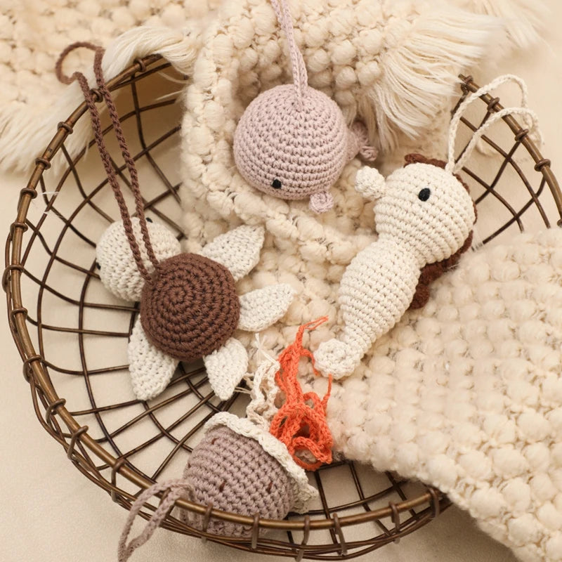 Crochet Rattle Baby Toy