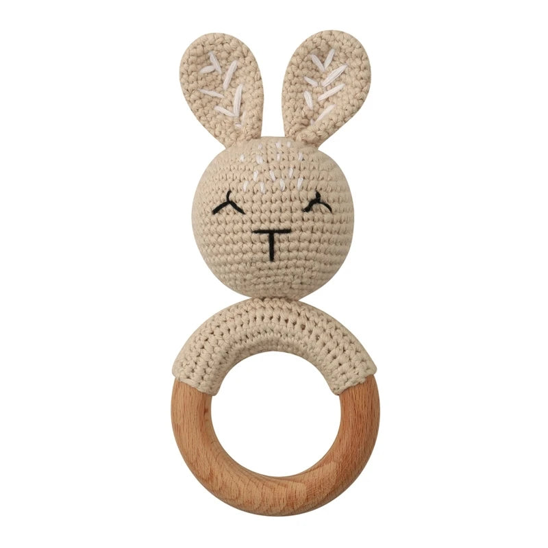 Baby Wooden Teether Ring