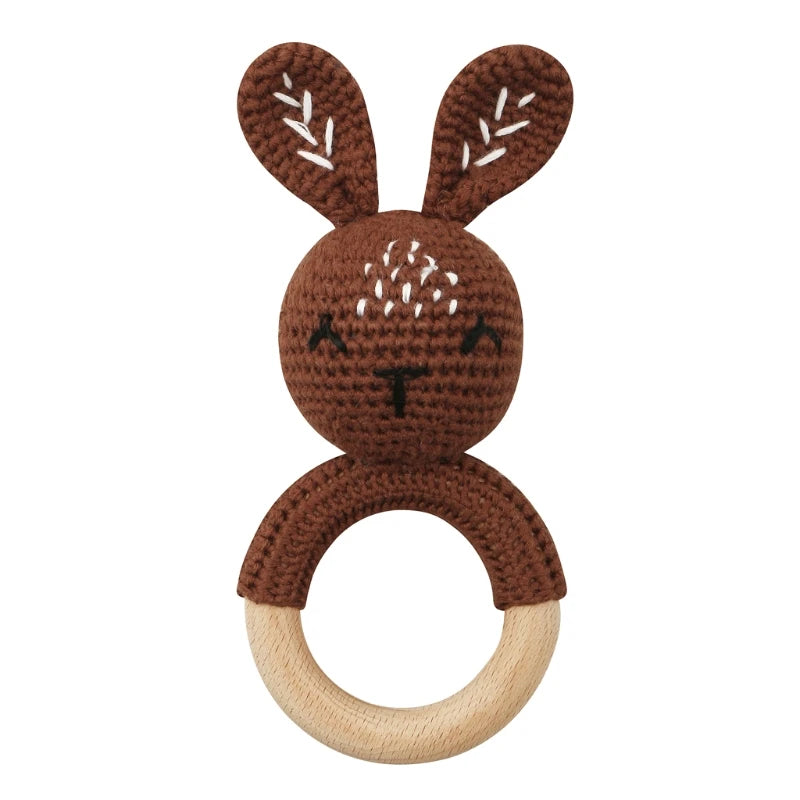 Baby Wooden Teether Ring