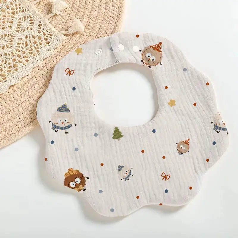 Minimalist Cotton Baby Bibs