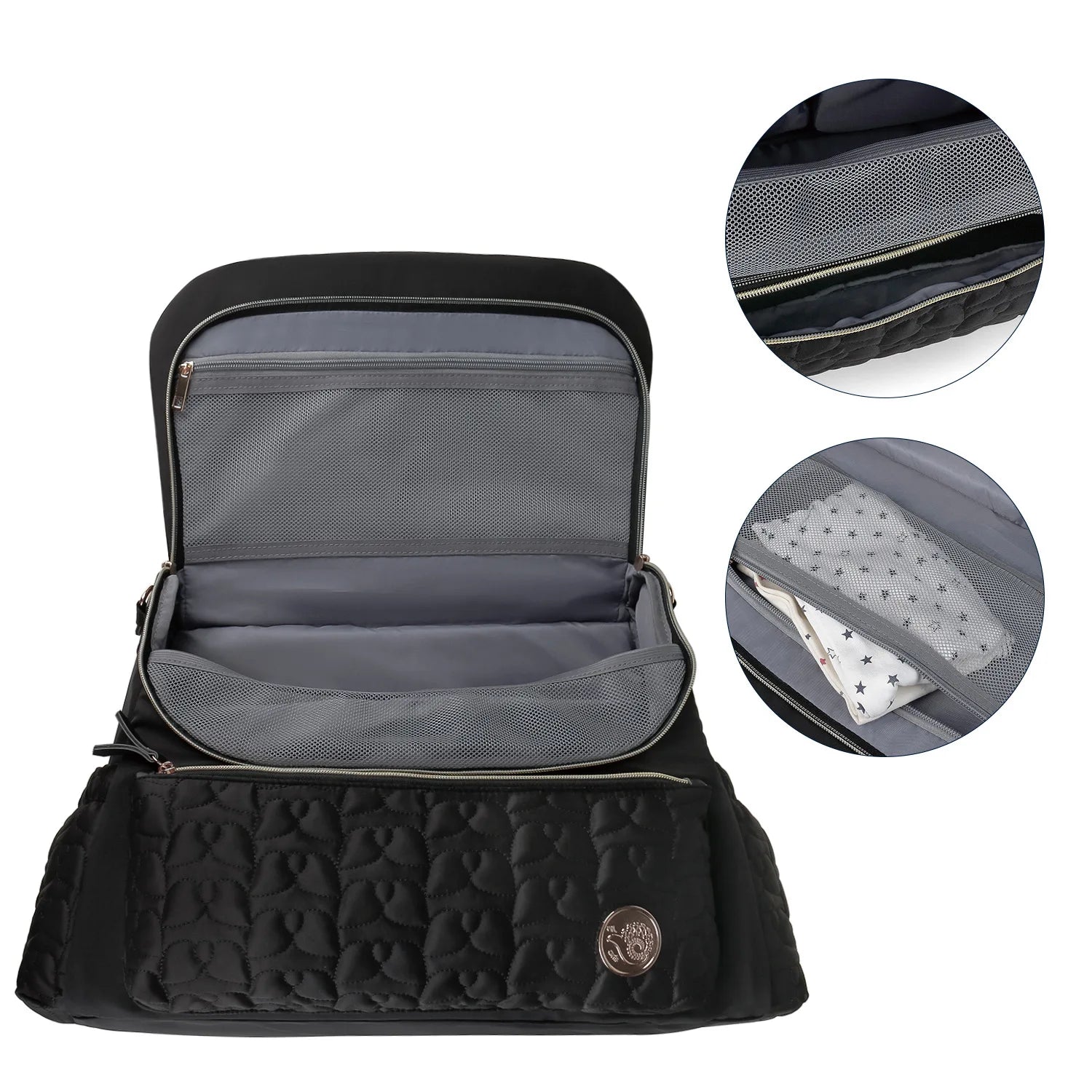 Baby Diaper Bag Backpack – Waterproof Maternity Bag