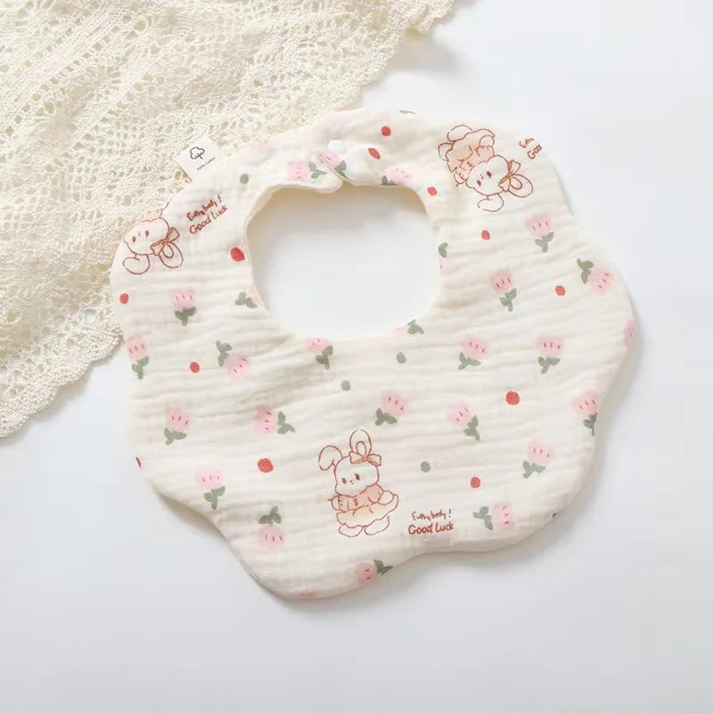 Minimalist Cotton Baby Bibs