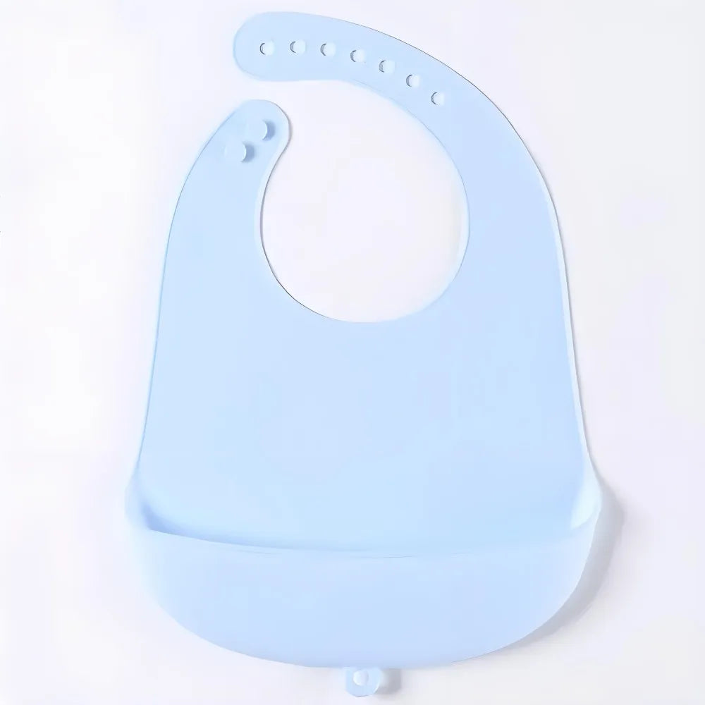 Adjustable Soft Silicone Bib