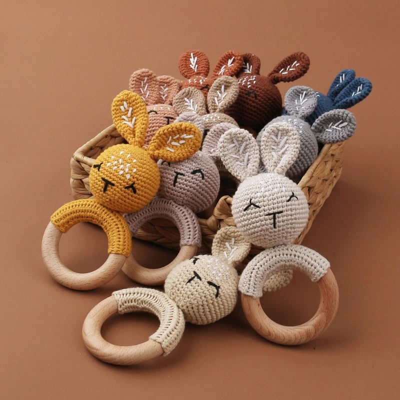 Baby Wooden Teether Ring