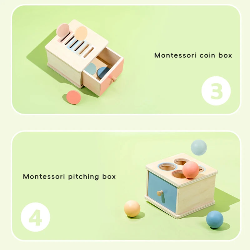 Baby Montessori Coin Box Toy