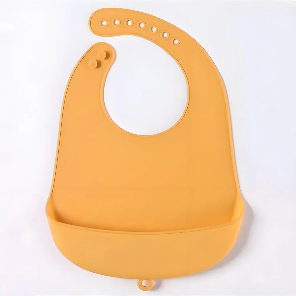 Adjustable Soft Silicone Bib