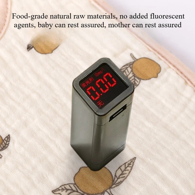 MOONBIFFY Cotton Baby Bibs