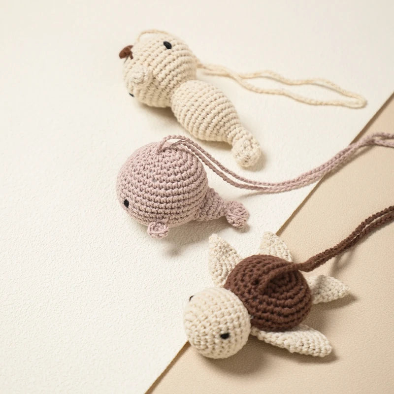 Crochet Rattle Baby Toy