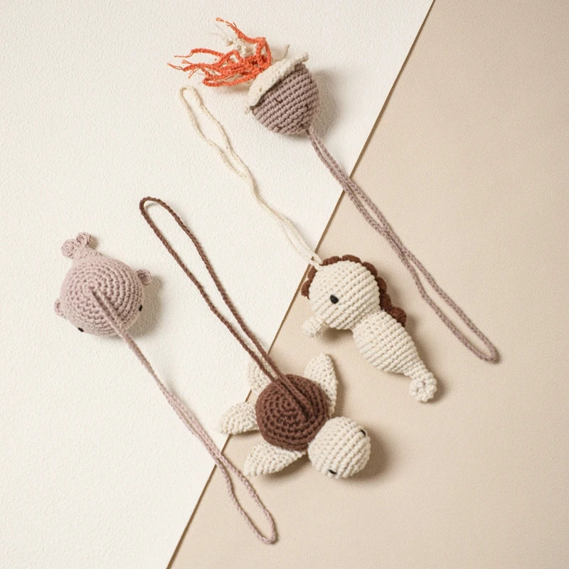 Crochet Rattle Baby Toy