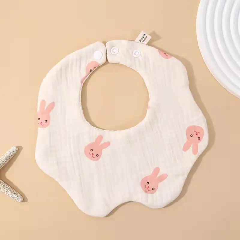 Assorted Cotton Baby Bear Bibs