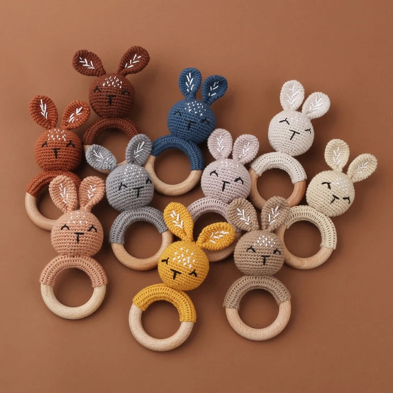 Baby Wooden Teether Ring