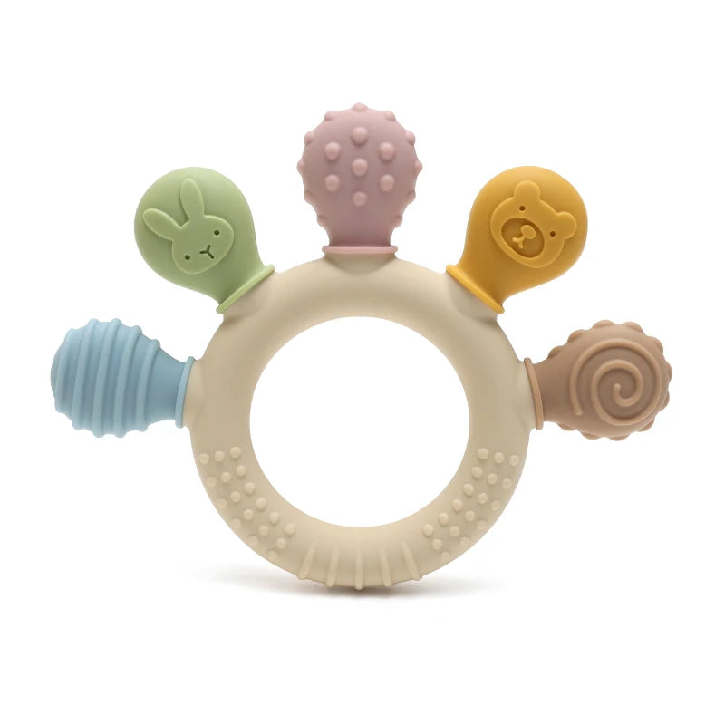 Modern Baby Silicone Teether