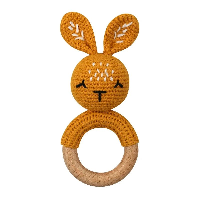 Baby Wooden Teether Ring