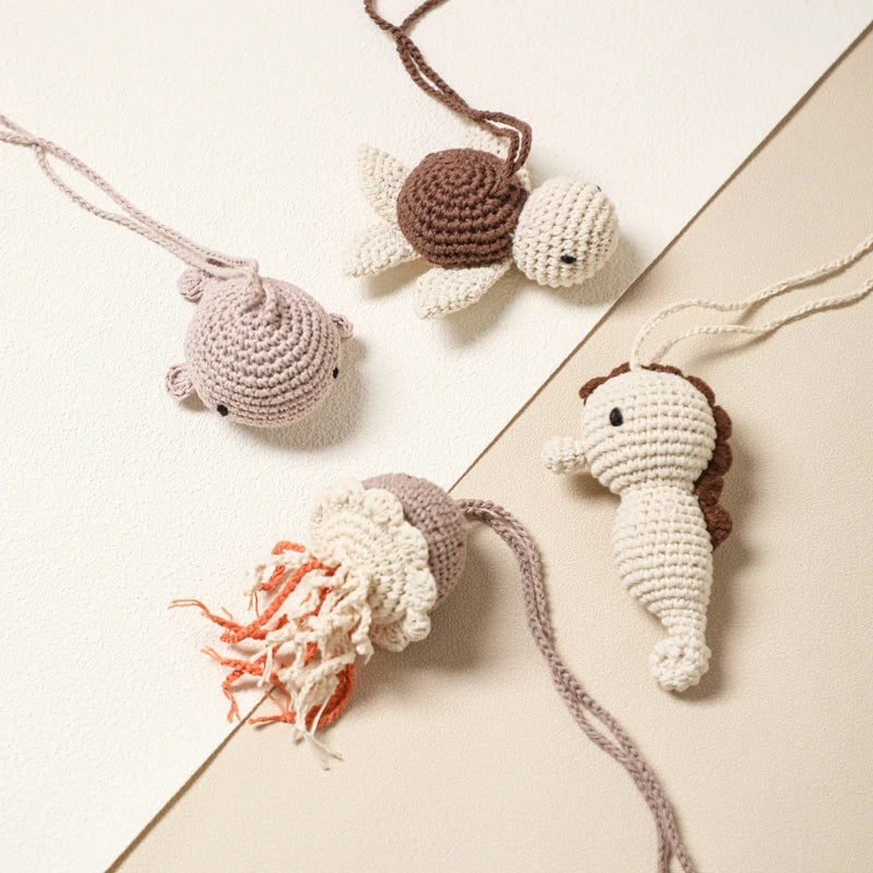 Crochet Rattle Baby Toy