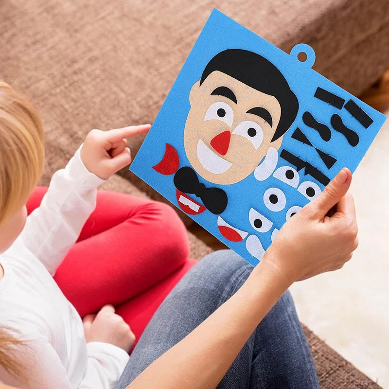 Montessori Children's Puzzle Felt Toy