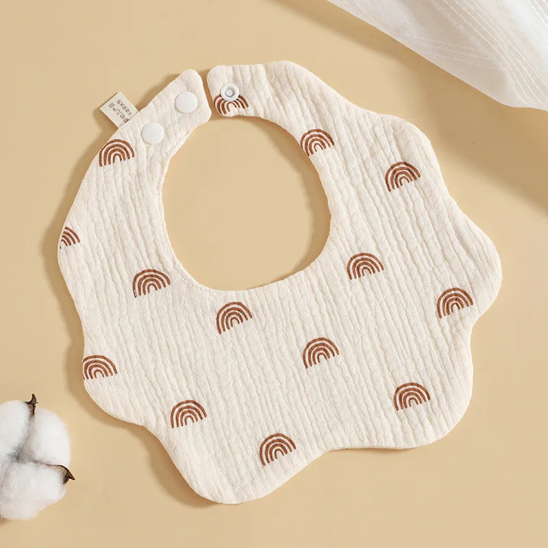 Assorted Cotton Baby Bear Bibs