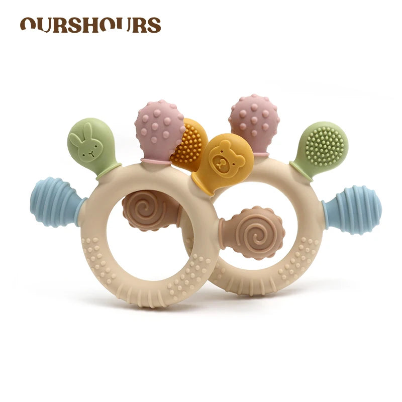 Modern Baby Silicone Teether