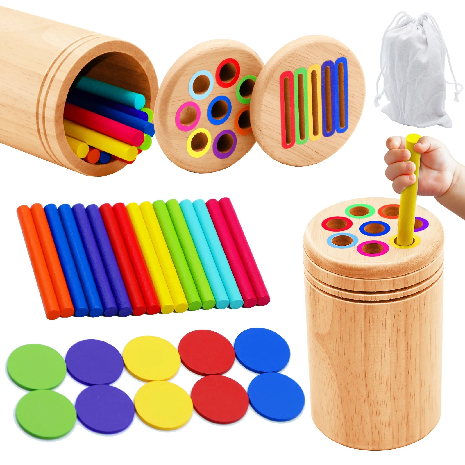 Montessori Wooden Sorting Toy