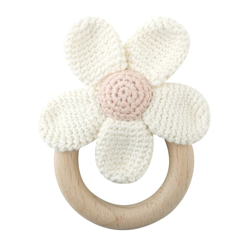 Baby Wooden Teether Ring