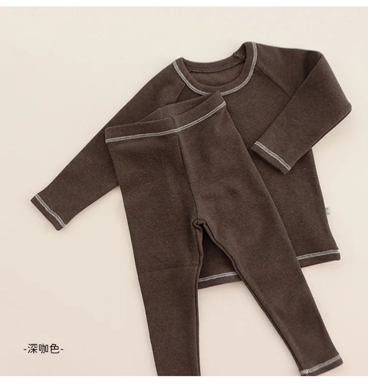 CANTREE Winter Cotton Vest Set for Toddlers (Unisex)