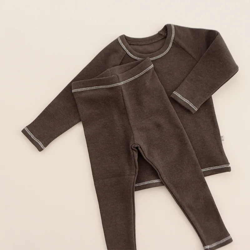 CANTREE Winter Cotton Vest Set for Toddlers (Unisex)