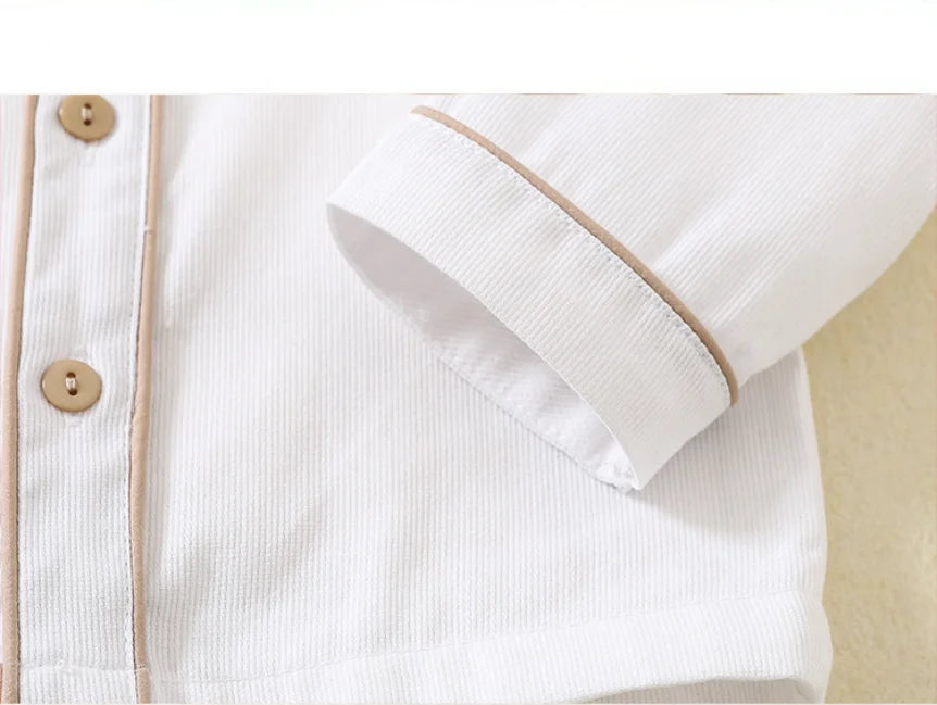 Baby Boys Autumn Casual Cotton Coat Set