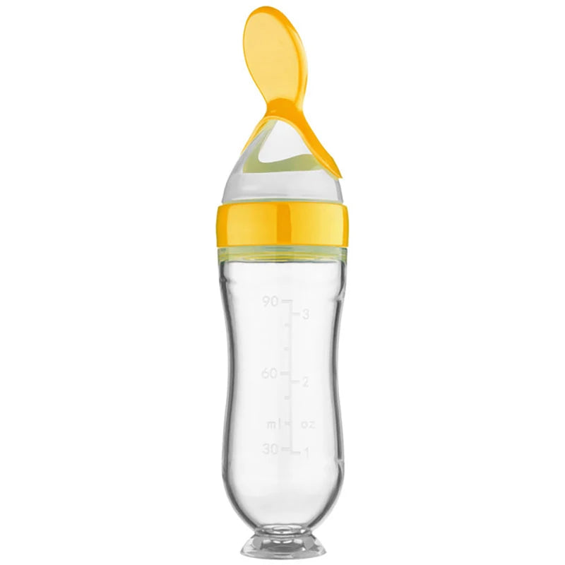 Baby Squeeze Bottle with Spoon