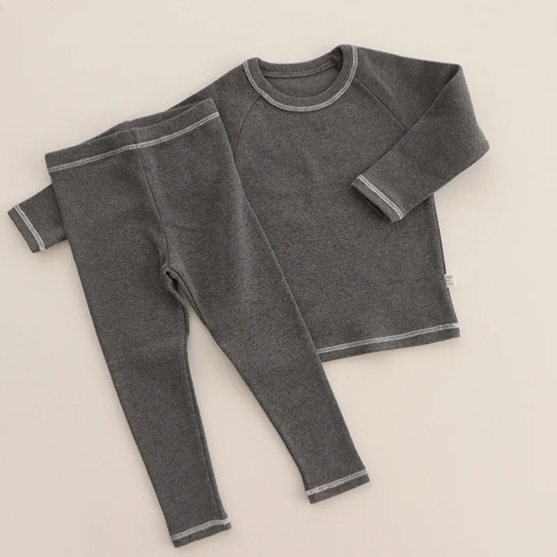 CANTREE Winter Cotton Vest Set for Toddlers (Unisex)
