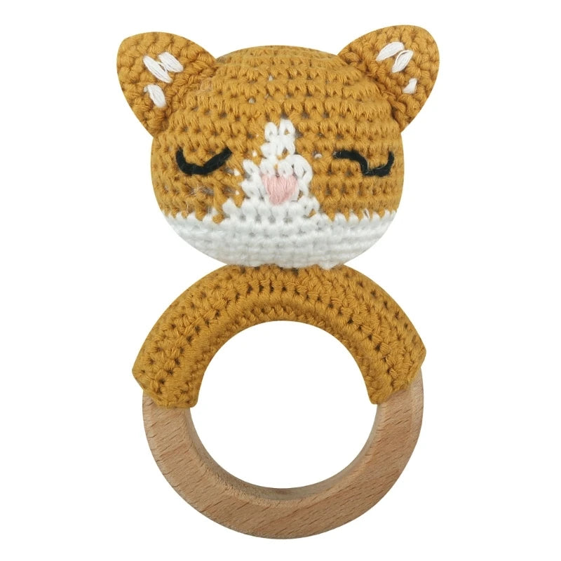 Baby Wooden Teether Ring