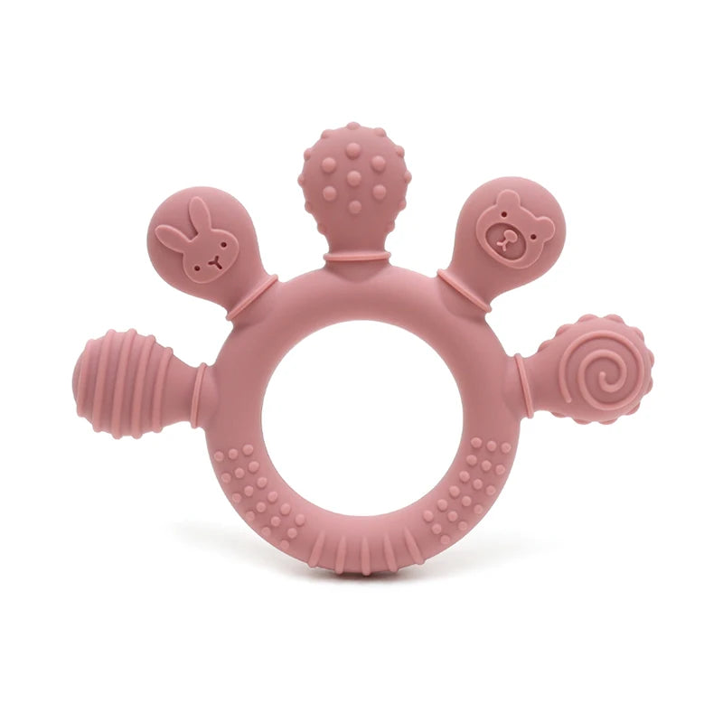 Modern Baby Silicone Teether