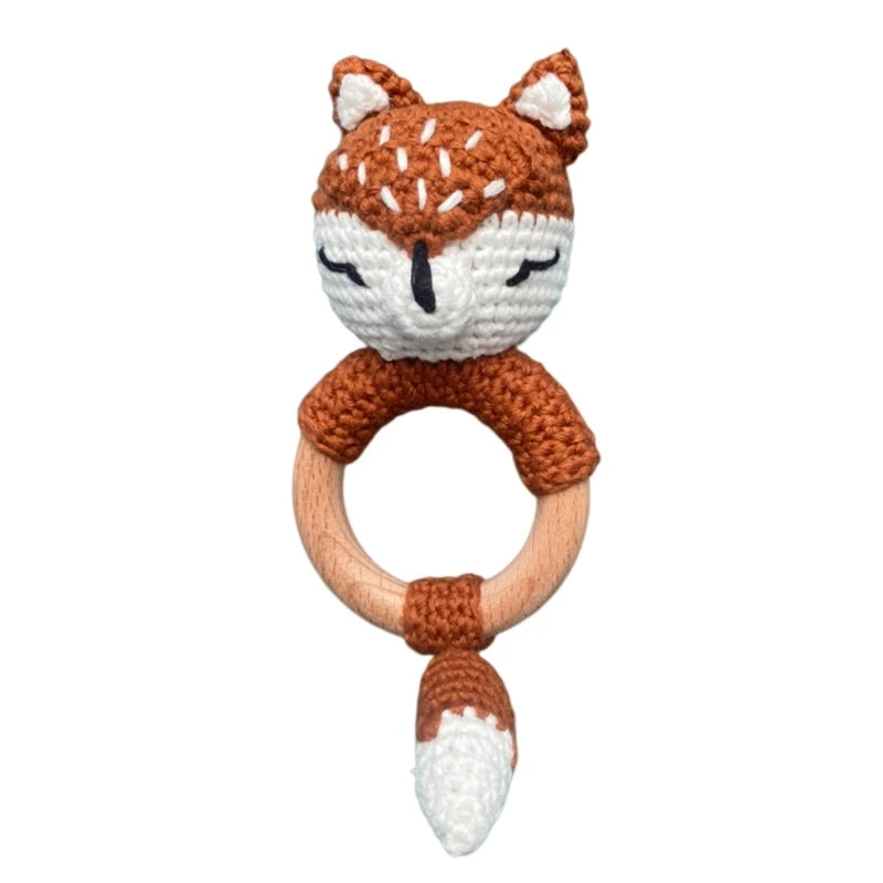 Baby Wooden Teether Ring