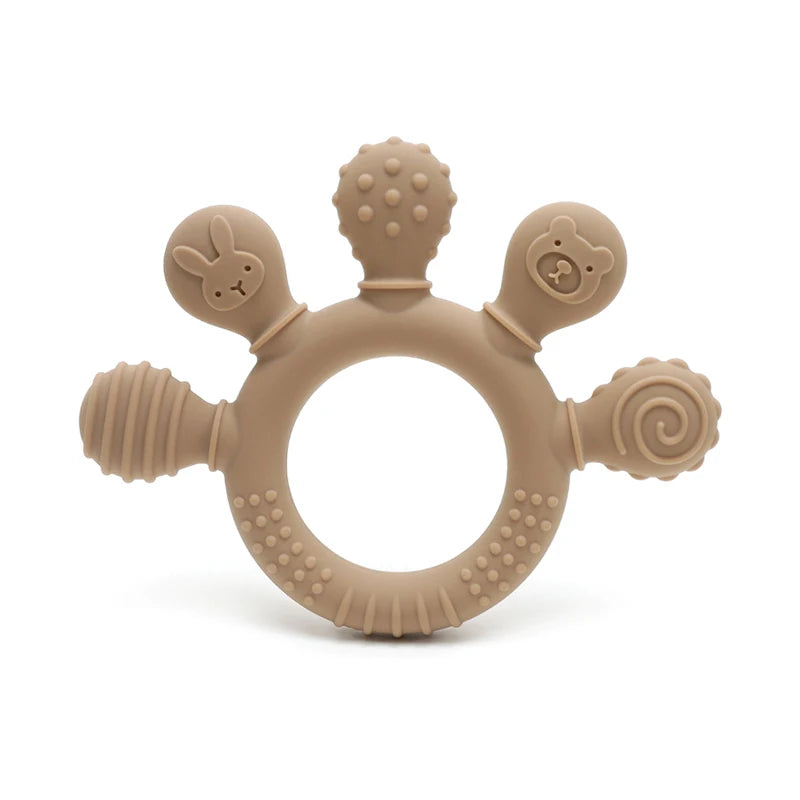 Modern Baby Silicone Teether
